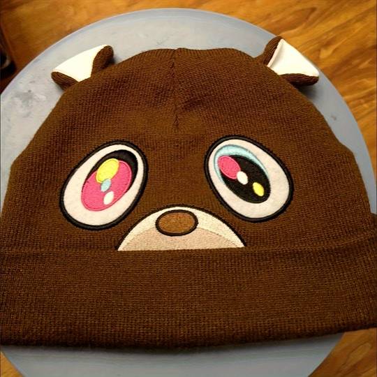 Ye Graduation Bear Beanie Hat