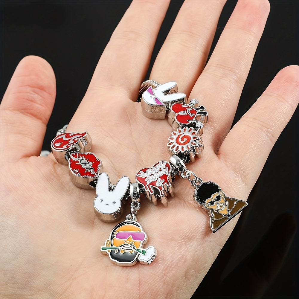 Bad Bunny Charm Bracelet