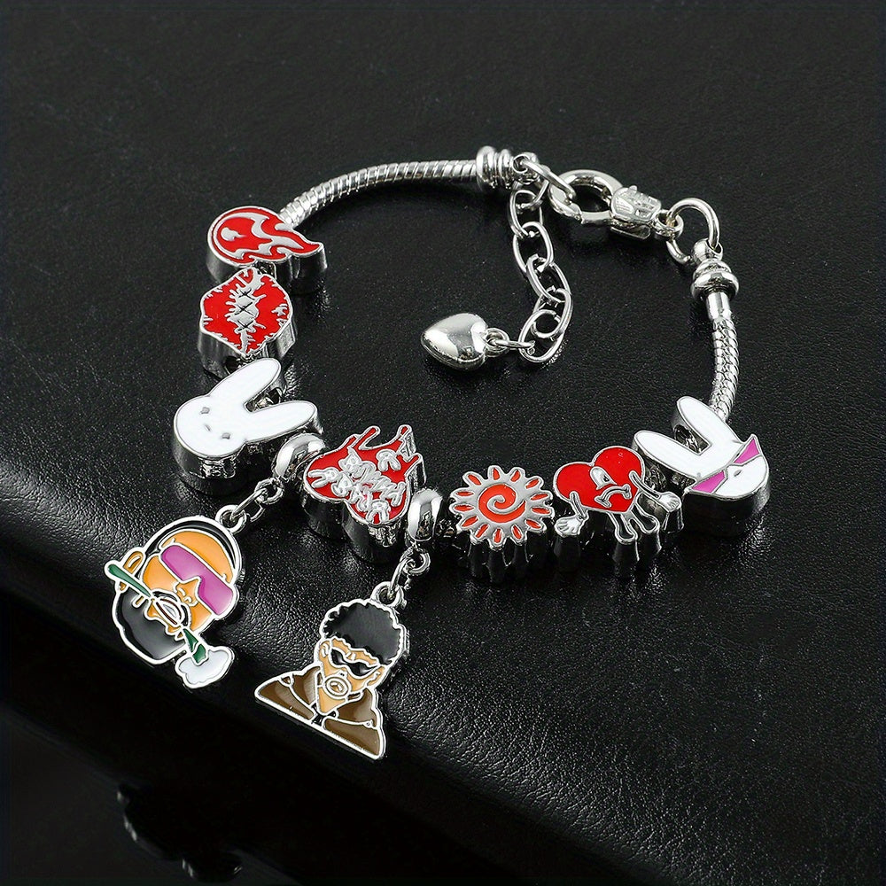 Bad Bunny Charm Bracelet