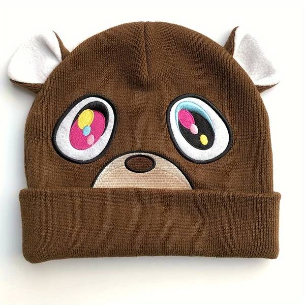 Ye Graduation Bear Beanie Hat