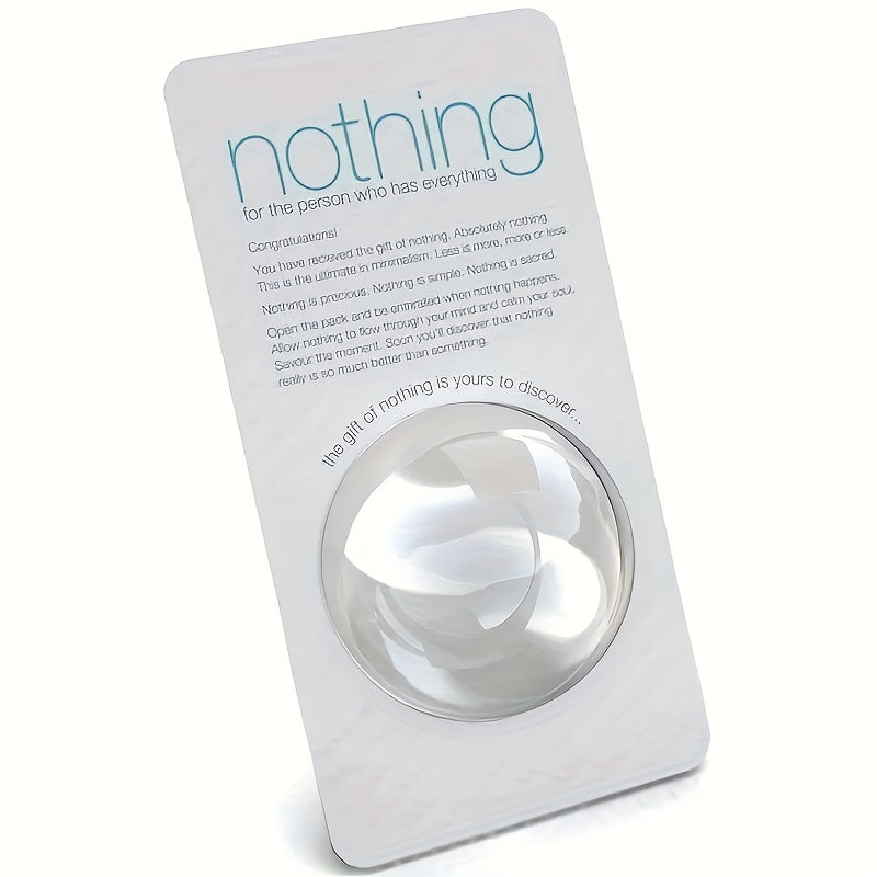 Gift Of Nothing For The Person Who Has Everything