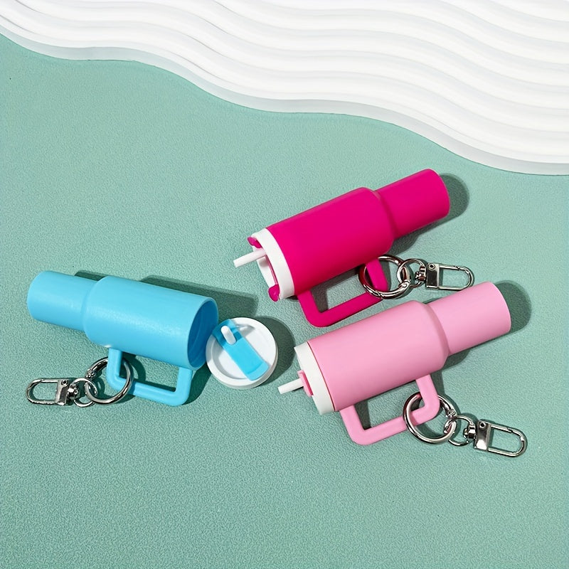 Mini Water Tumbler Bottle Keychain