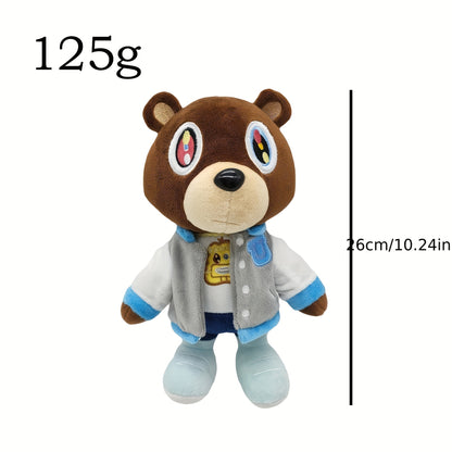 Kanye West Bear Plush For Fans Christmas Gift College Dropout