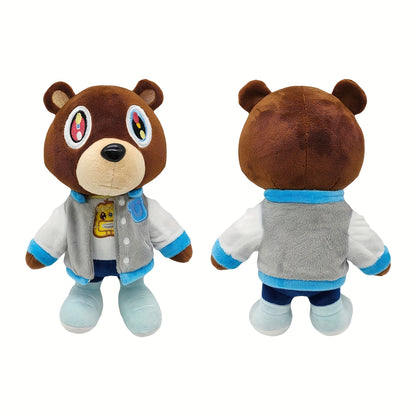 Kanye West Bear Plush For Fans Christmas Gift College Dropout