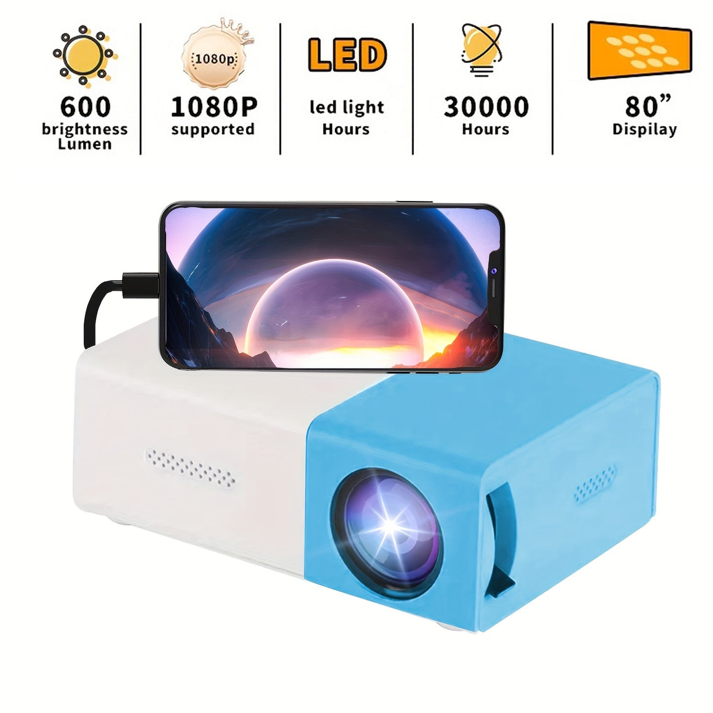Mini Projector: Enhance Your Movie and Gaming Experience